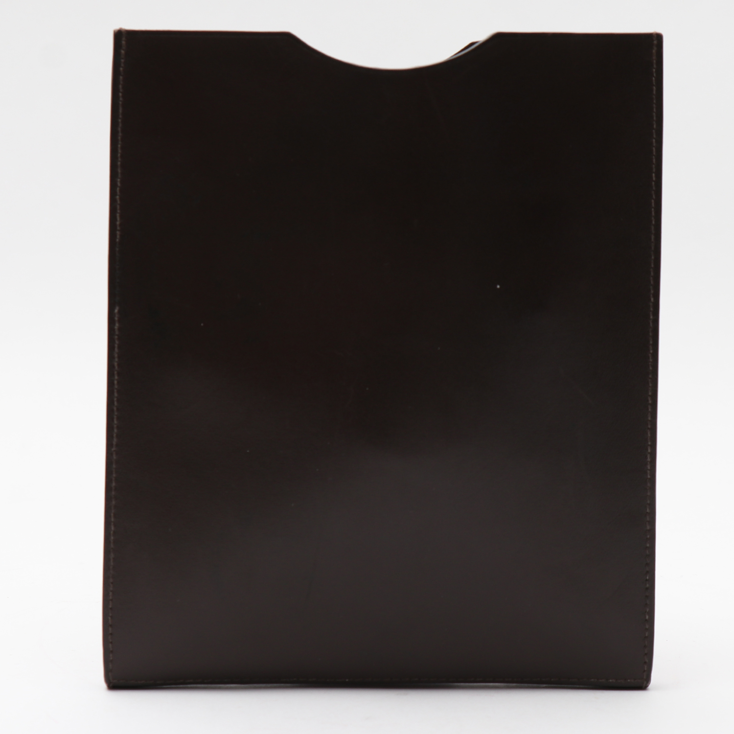 Hermès Onimetou shoulder bag in brown leather - Detail D7