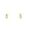 Pendientes Pomellato Pomellato Together de oro amarillo, oro blanco y diamantes - 360 thumbnail