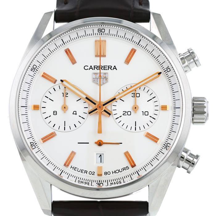 Orologio TAG Heuer Carrera Automatic Chronograph in acciaio Ref: CBN2013.0 Circa 2010
