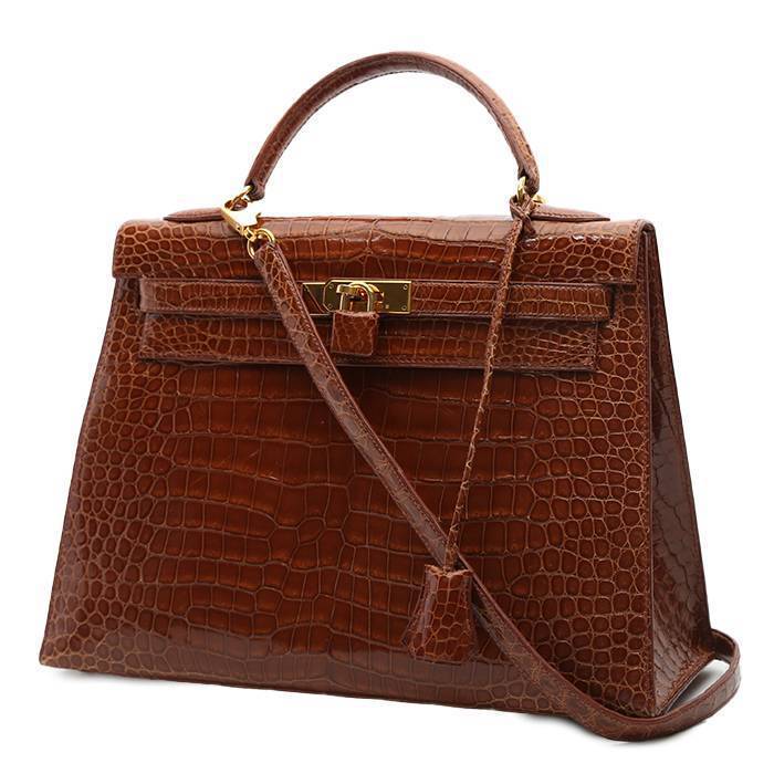 Fabulous vintage 1940s glossy red crocodile skin box handbag - Ruby Lane