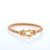 Fred Force 10 large model bracelet in pink gold and diamonds - 360 thumbnail