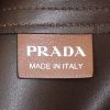 Sac cabas Prada  Elektra en cuir marron - Detail D3 thumbnail