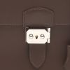Porte-documents Hermès  Sac à dépêches petit modèle  en cuir Evercalf marron - Detail D1 thumbnail