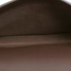 Porte-documents Hermès  Sac à dépêches petit modèle  en cuir Evercalf marron - Detail D2 thumbnail