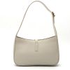 Saint Laurent  5 à 7 handbag  in white leather - Detail D7 thumbnail