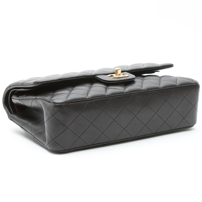 Borsa Chanel  Timeless Classic in pelle trapuntata nera - Detail D4