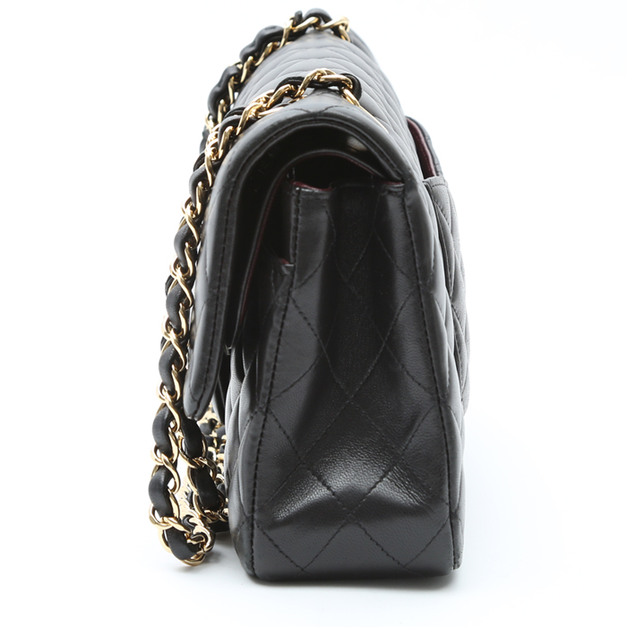 Borsa Chanel  Timeless Classic in pelle trapuntata nera - Detail D5