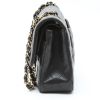 Chanel  Timeless Classic handbag  in black quilted leather - Detail D5 thumbnail