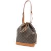 Bolso Cabás Louis Vuitton  Noé en lona Monogram marrón y cuero natural - 00pp thumbnail