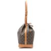 Louis Vuitton  Noé shopping bag  in brown monogram canvas  and natural leather - Detail D6 thumbnail