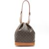 Bolso Cabás Louis Vuitton  Noé en lona Monogram marrón y cuero natural - Detail D7 thumbnail