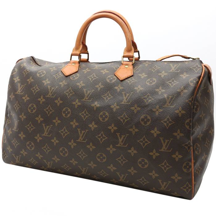 Louis Vuitton Speedy 40 Monogram Canvas Top Handle Bag on SALE