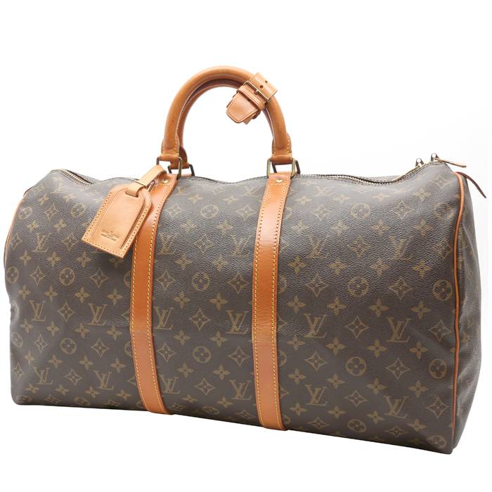 Epi Leather Keepall 50 Travel Bag