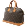 Louis Vuitton  Alma small model  handbag  in brown monogram canvas  and natural leather - 00pp thumbnail