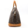 Louis Vuitton  Alma small model  handbag  in brown monogram canvas  and natural leather - Detail D5 thumbnail