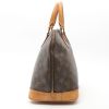 Louis Vuitton  Alma small model  handbag  in brown monogram canvas  and natural leather - Detail D6 thumbnail