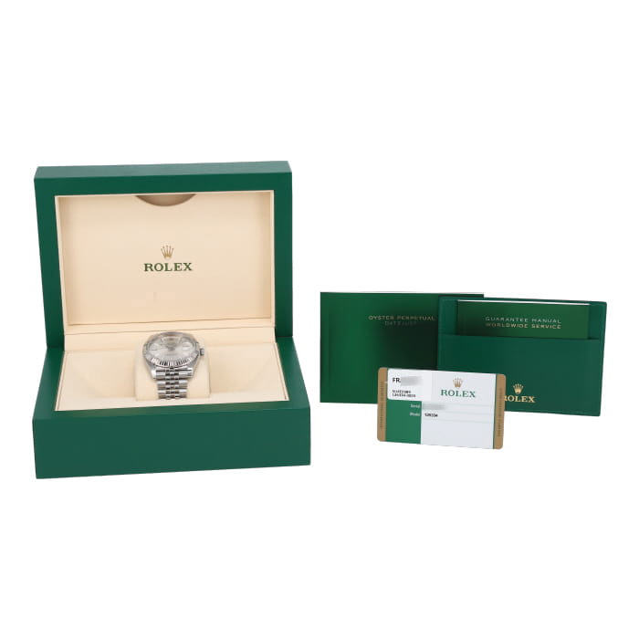 Rolex Datejust 41  in gold and stainless steel Ref: 126334  Circa 2018 - Detail D2