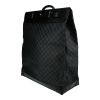 Louis Vuitton  Steamer Bag weekend bag  damier graphite canvas  and black leather - Detail D3 thumbnail