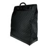 Louis Vuitton  Steamer Bag weekend bag  damier graphite canvas  and black leather - Detail D5 thumbnail