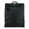 Louis Vuitton  Steamer Bag weekend bag  damier graphite canvas  and black leather - Detail D7 thumbnail