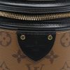 Bolso de mano Louis Vuitton  Cannes en lona Monogram marrón y cuero negro - Detail D1 thumbnail