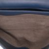 Bolso de mano Bottega Veneta  Olimpia en cuero trenzado azul - Detail D3 thumbnail