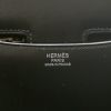 Hermès  Constance shoulder bag  in black box leather - Detail D3 thumbnail