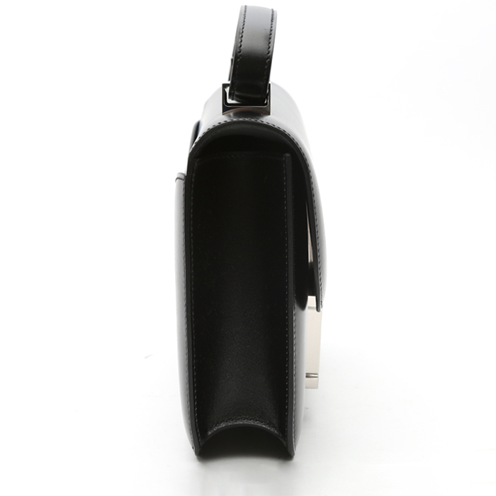 Hermès Constance shoulder bag in black box leather - Detail D5