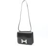 Hermès  Constance shoulder bag  in black box leather - Detail D8 thumbnail