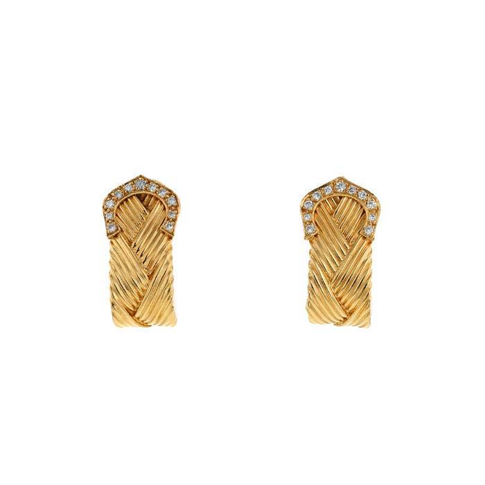 Earings CARTIER C de Cartier - Pre-owned Earings White Gold | Cresuswatches