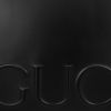 Gucci   shopping bag  in black leather - Detail D1 thumbnail