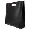 Gucci   shopping bag  in black leather - Detail D3 thumbnail