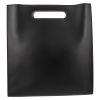 Gucci   shopping bag  in black leather - Detail D7 thumbnail