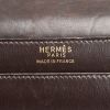 Hermès  Vintage handbag  in brown box leather - Detail D3 thumbnail