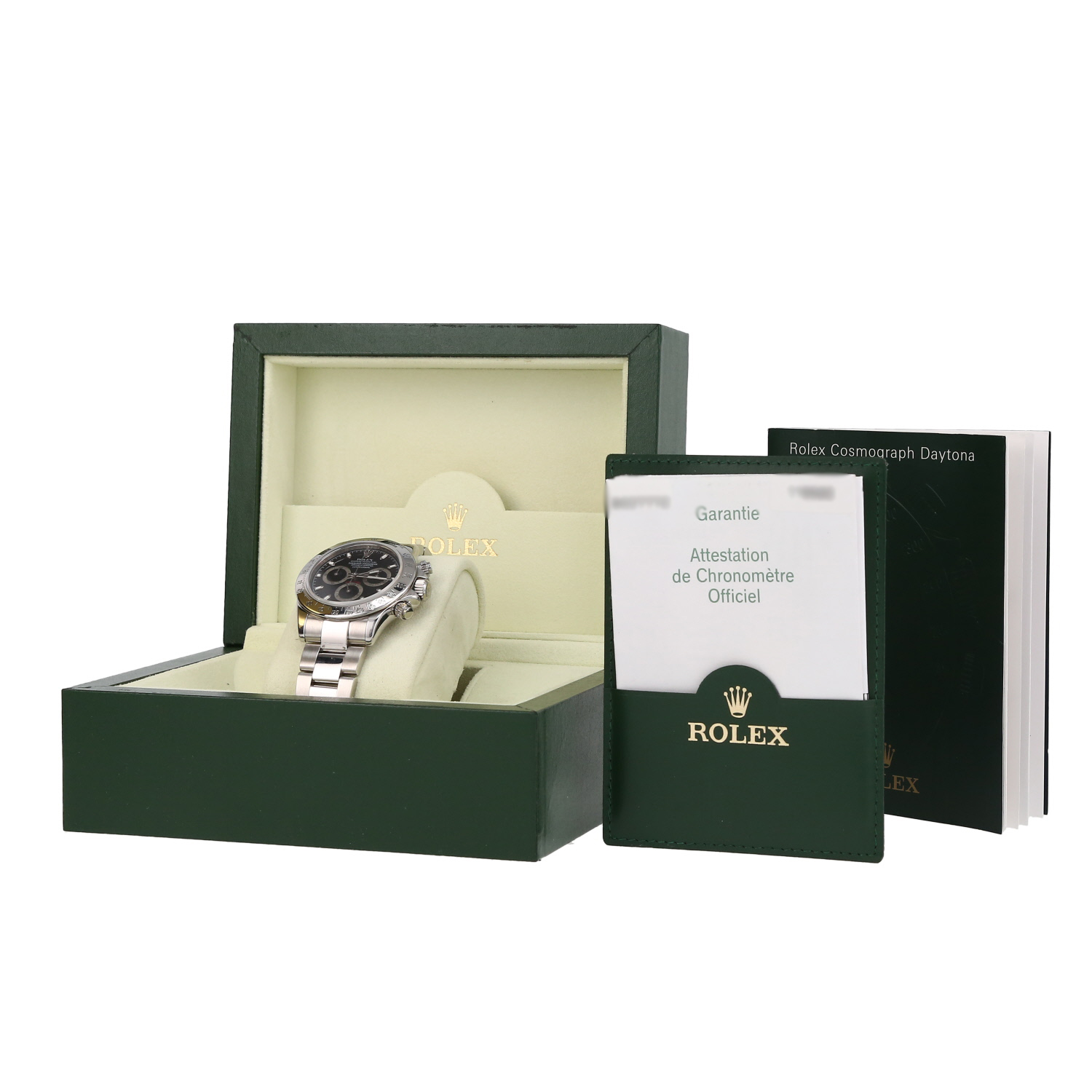 Rolex Daytona Automatique  in stainless steel Ref: Rolex - 116520  Circa 2007 - Detail D2