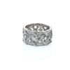 Dior My Dior large model ring in white gold and diamonds - 360 thumbnail