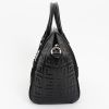 Givenchy  Antigona bag worn on the shoulder or carried in the hand  in black leather - Detail D5 thumbnail