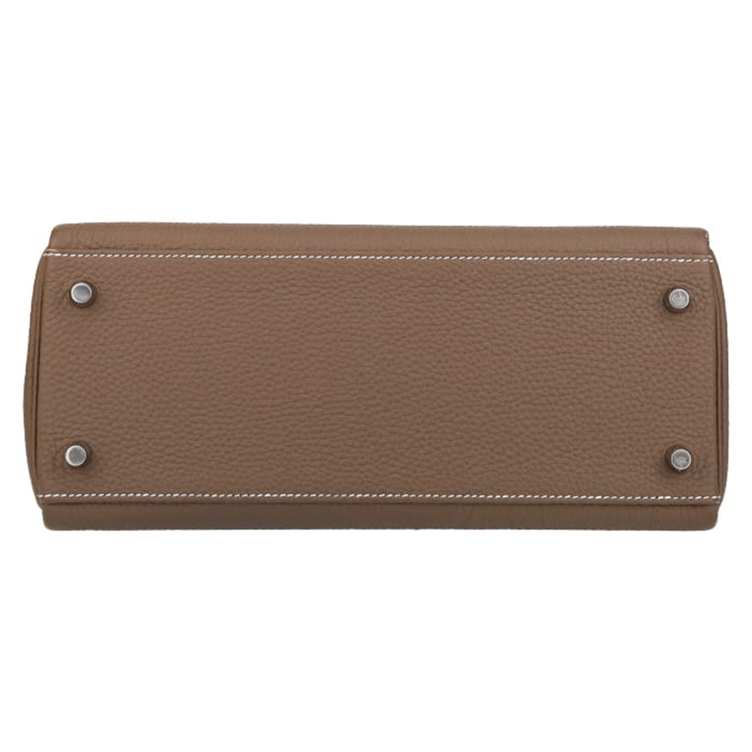 Sac à main Hermès  Kelly 28 cm en cuir togo étoupe - Detail D4