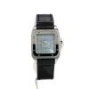 Reloj Cartier Santos-100 de acero Circa 2000 - 360 thumbnail