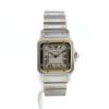 Cartier Santos Galbée  in yellow gold and stainless steel Ref: Cartier - 1566  Circa 1990 - 360 thumbnail