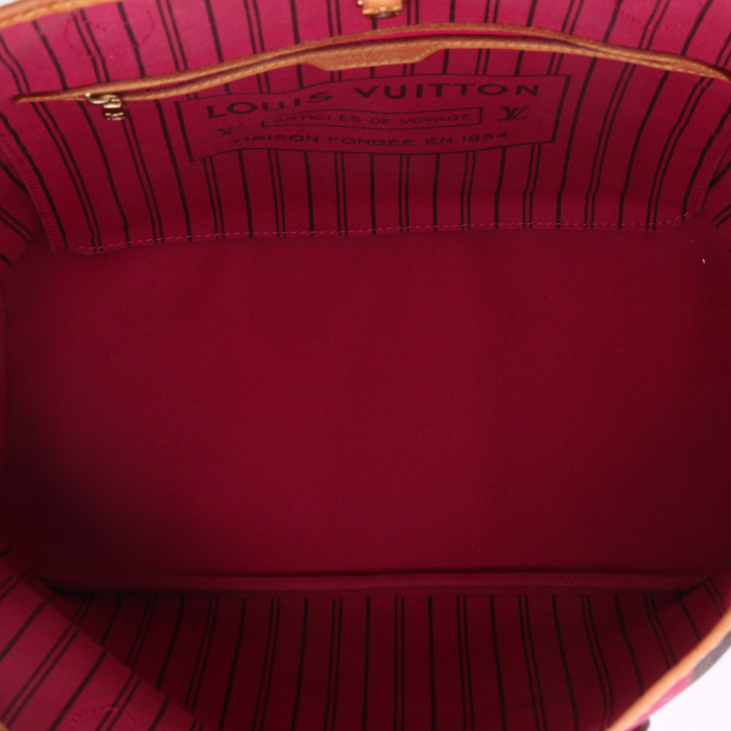 Shopping bag Louis Vuitton  Neverfull Editions Limitées modello medio  in tela monogram e pelle naturale - Detail D8
