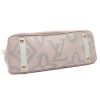Shopping bag Louis Vuitton  Tahitienne in tela rosa e pelle bianca - Detail D4 thumbnail