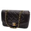 Chanel  Diana shoulder bag  in brown quilted leather - 00pp thumbnail