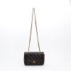 Chanel  Diana shoulder bag  in brown quilted leather - Detail D8 thumbnail