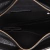 Chanel  Gabrielle  small model  shoulder bag  in gold quilted leather  and black smooth leather - Detail D8 thumbnail
