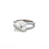 Fred Baie des Anges ring in platinium, cultured pearl and diamonds - 00pp thumbnail