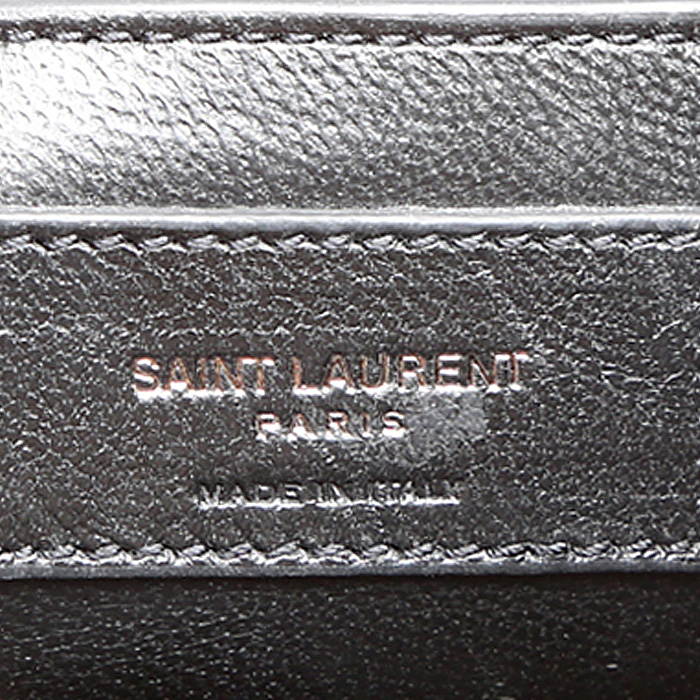 Sac bandoulière Saint Laurent  Niki Baby petit modèle  en cuir beige - Detail D3