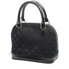 Clutch de noche Louis Vuitton  Alma en lona Monogram negra - 00pp thumbnail