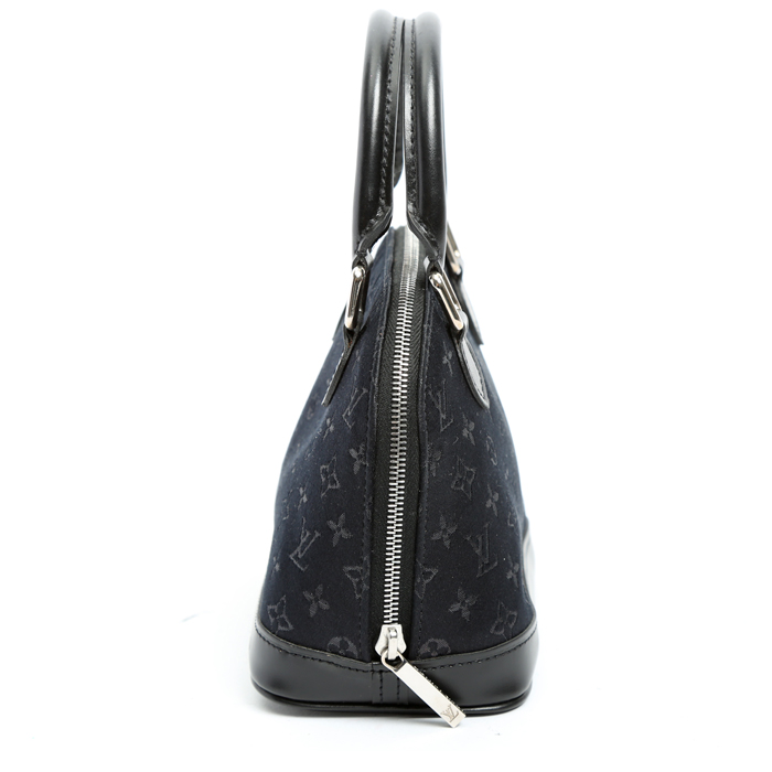Louis Vuitton  Alma clutch  in black monogram canvas - Detail D6