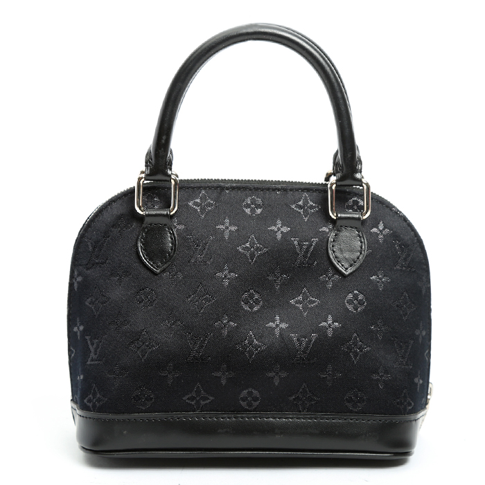 Louis Vuitton  Alma clutch  in black monogram canvas - Detail D7